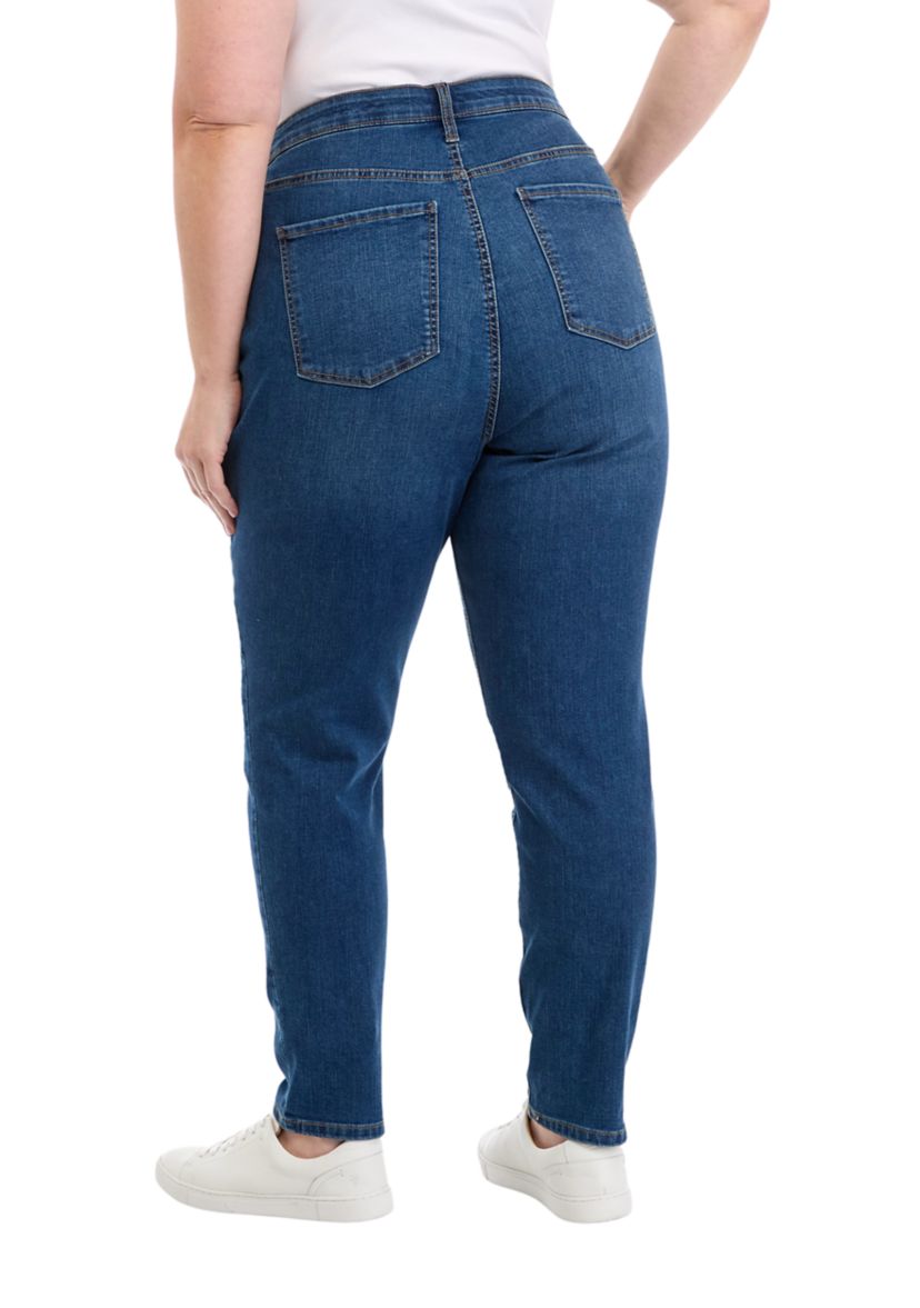 Plus Size High Rise Skinny Jeans
