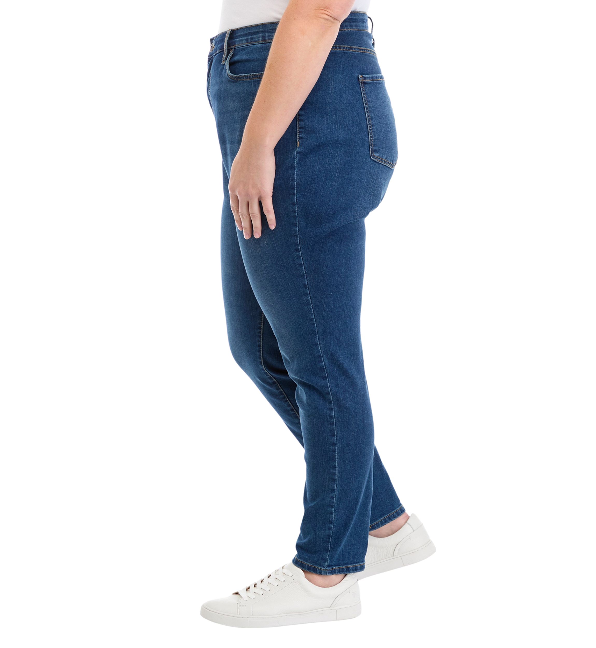 Plus Size High Rise Skinny Jeans
