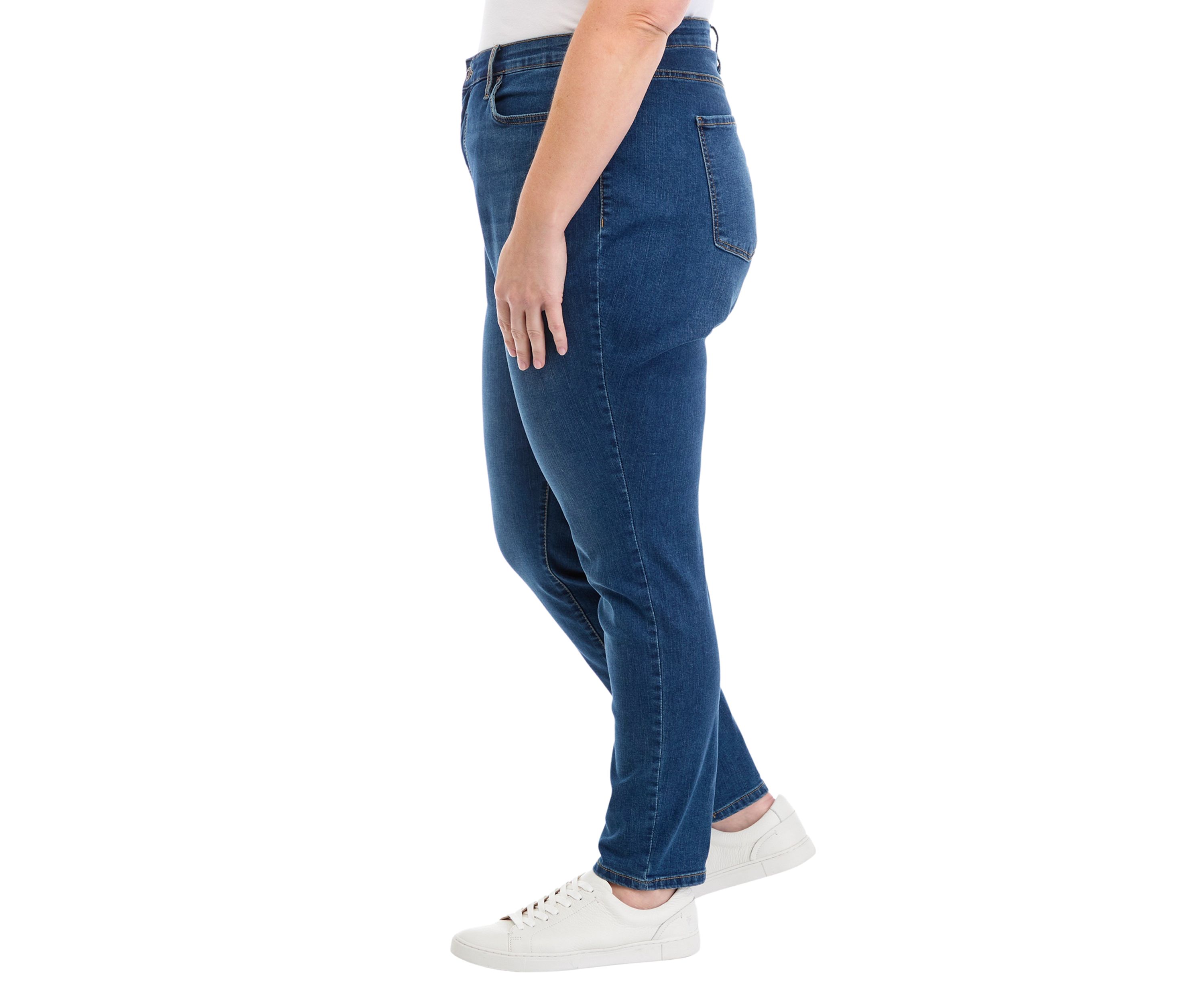 Plus Size High Rise Skinny Jeans
