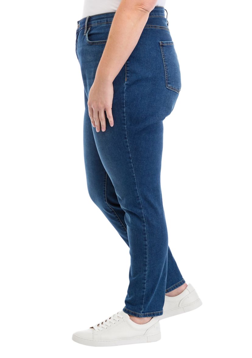 Plus Size High Rise Skinny Jeans