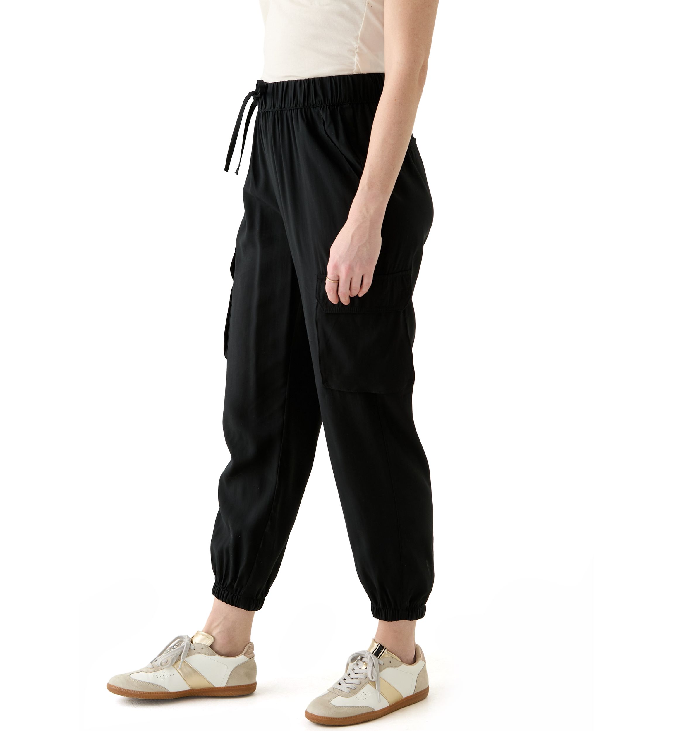 Womens Cargo Jogger Pants