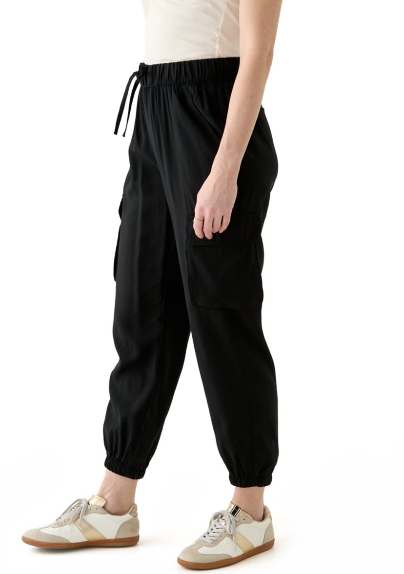 Womens Cargo Jogger Pants