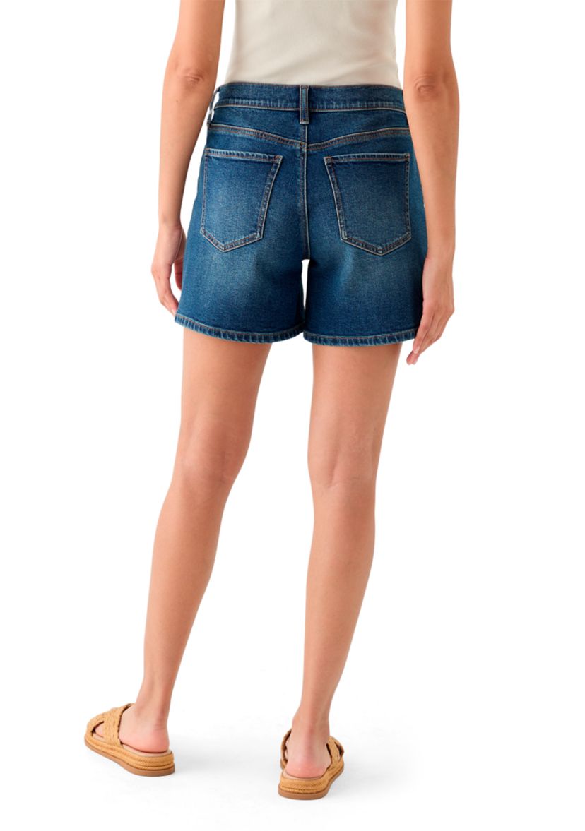 Womens Tie Waist Long Shorts