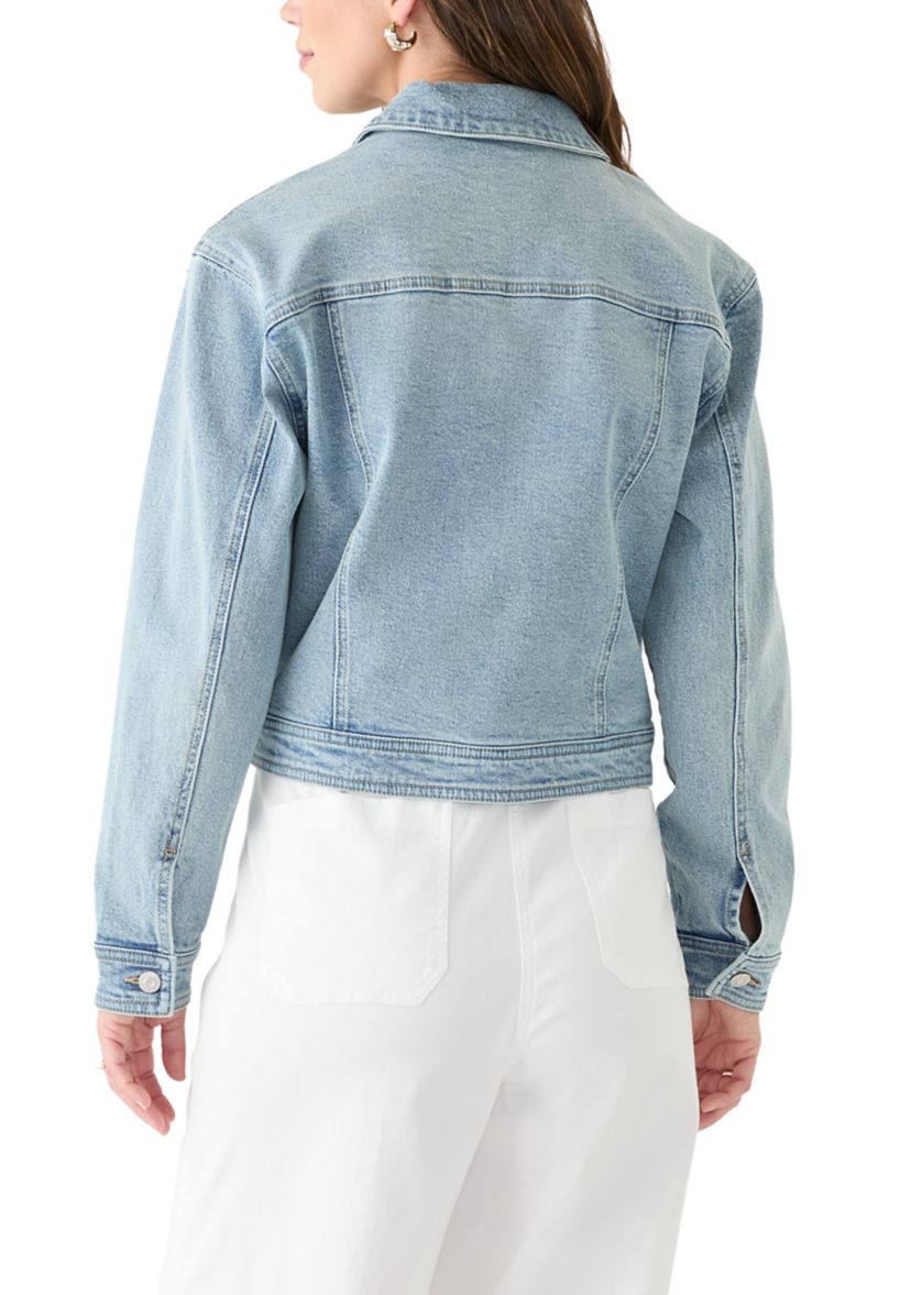 Womens Cropped Denim Jacket