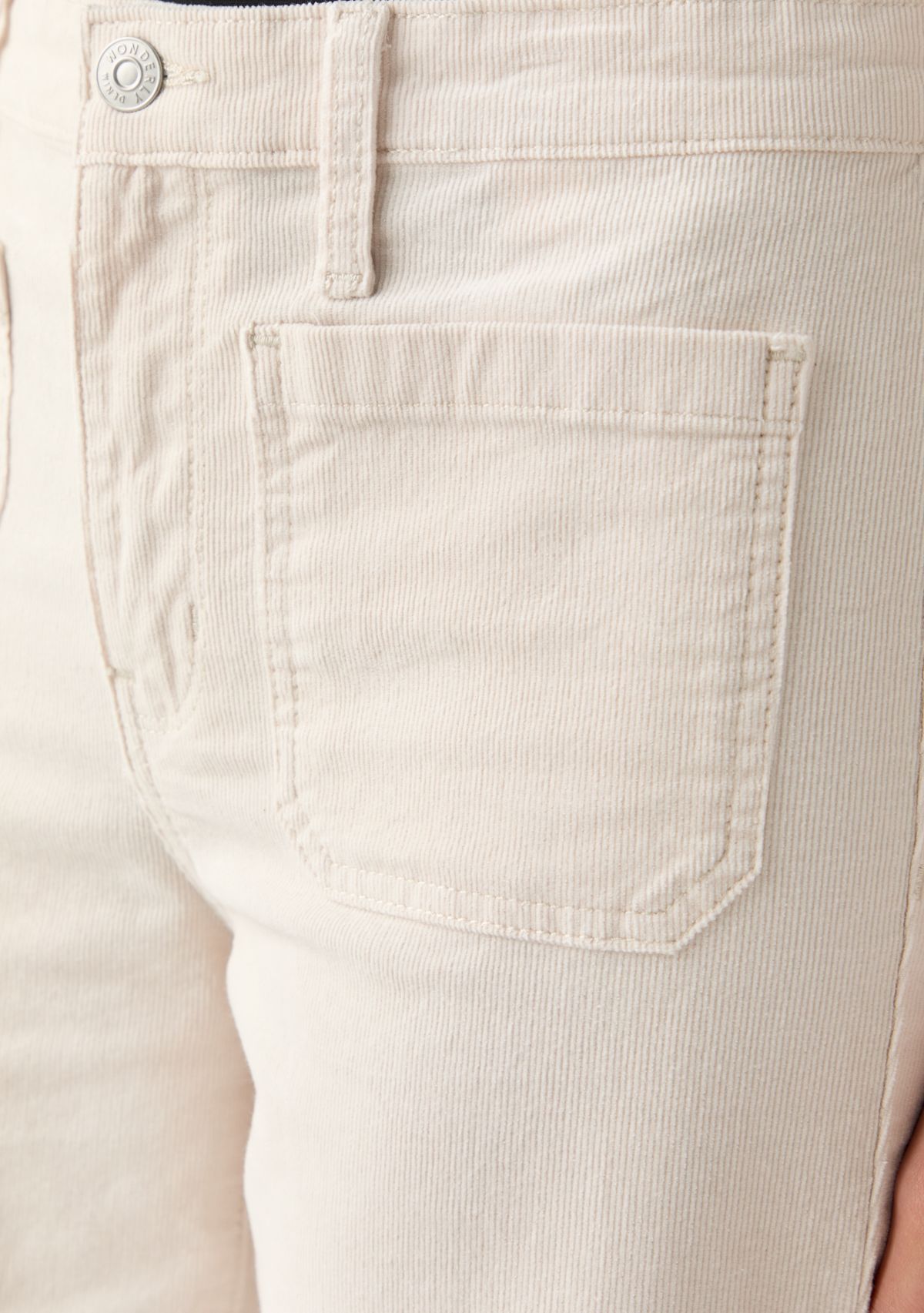 Womens High Rise Pocket Wide Leg Boyfriend Jeans 