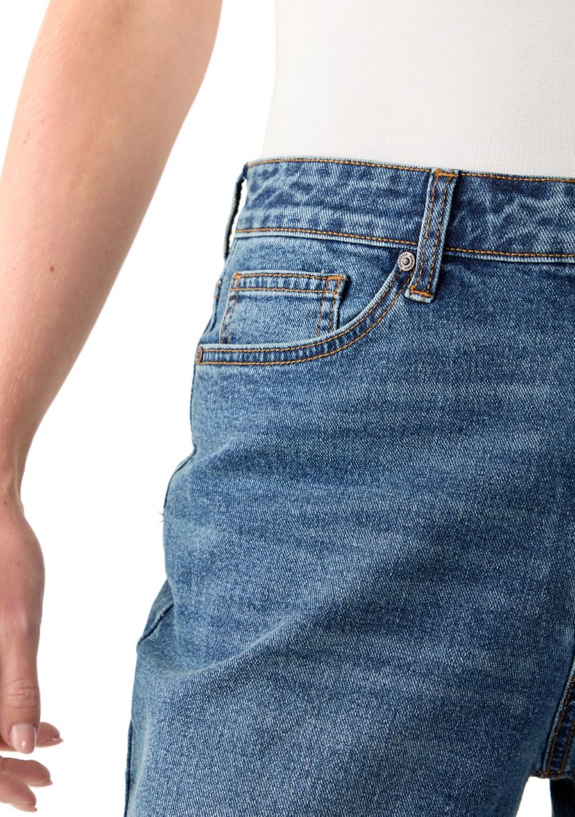 Womens Barrel Leg Jeans 