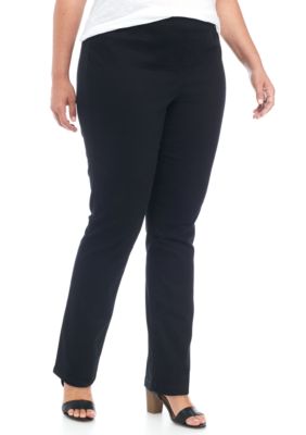 new directions plus size straight leg jean averag