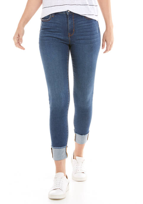 New Directions® Women's Mid Rise Skinny Ankle Jeans | belk