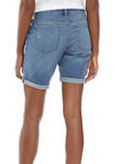 Petite 9 Inch Bermuda Shorts