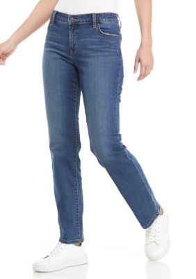 Wonderly Women's Mid Rise Straight Leg Jeans | belk