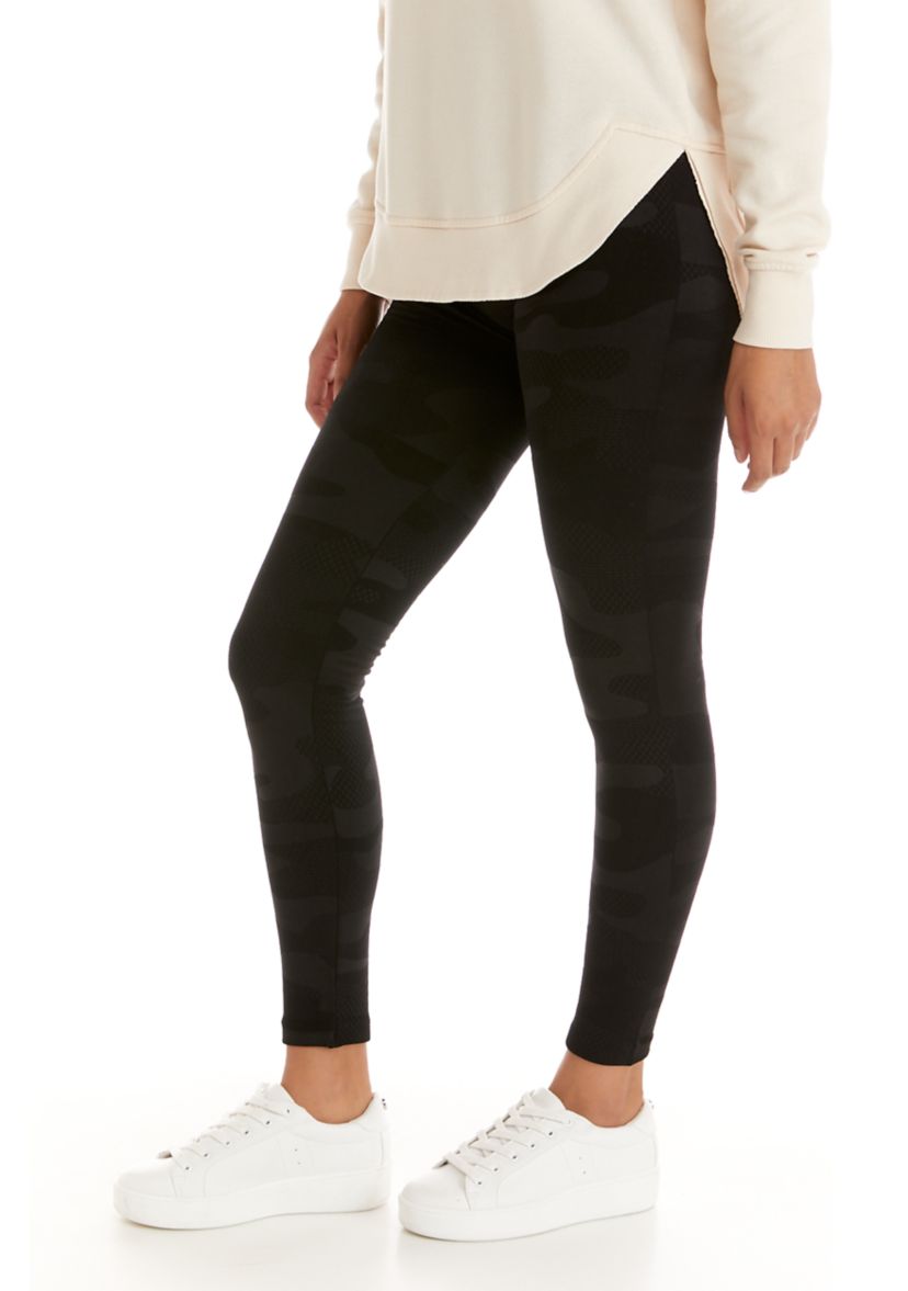 Juniors Embossed Leggings