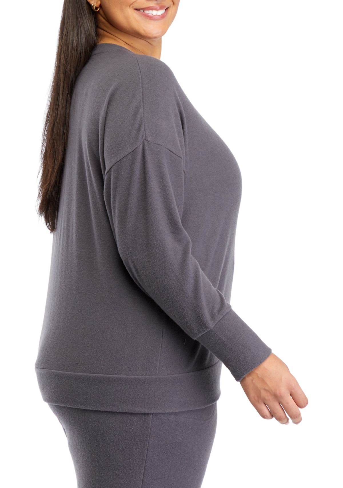 Plus Size Hacci T-Shirt