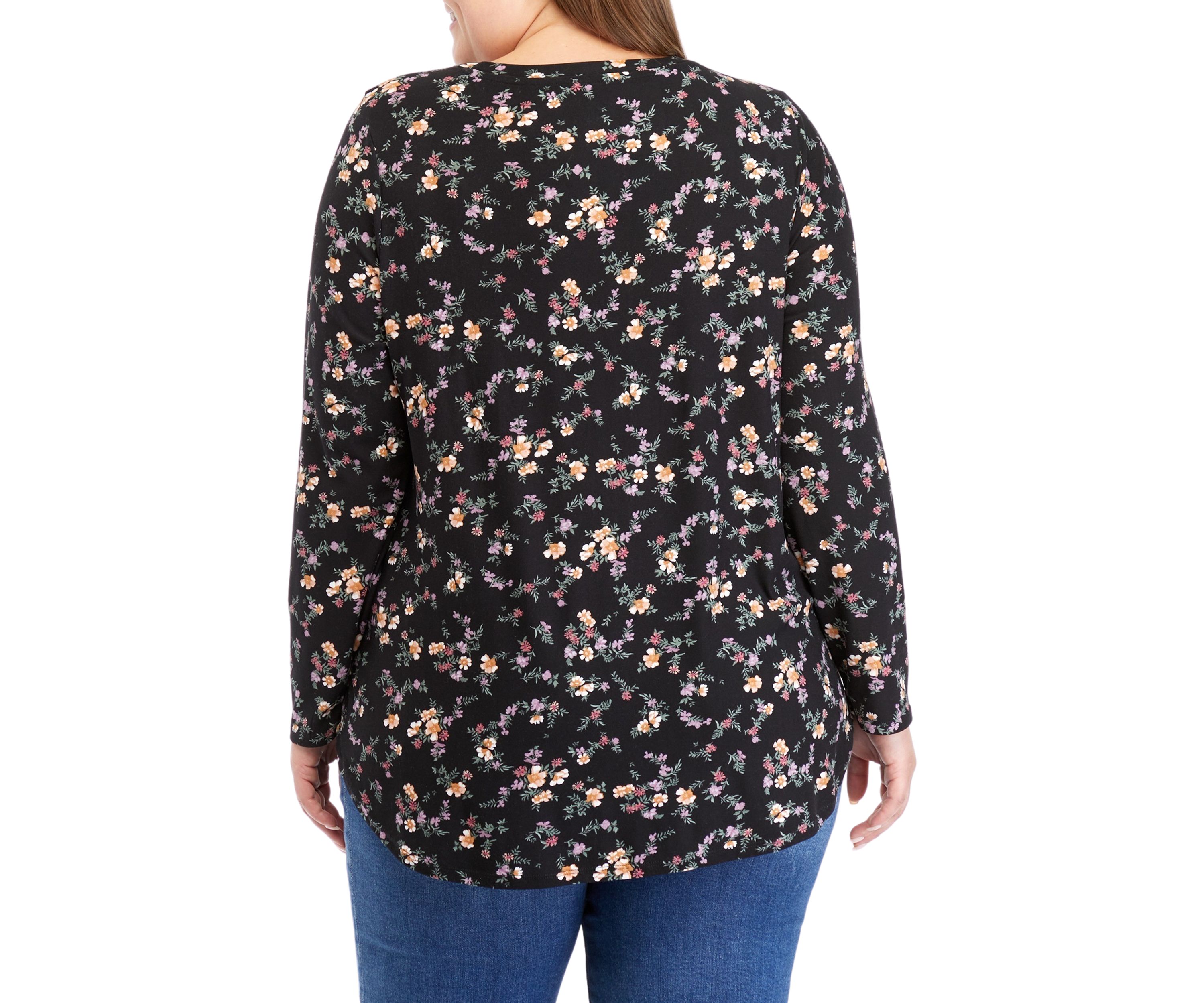 Plus Size Long Sleeve Yummy T-Shirt