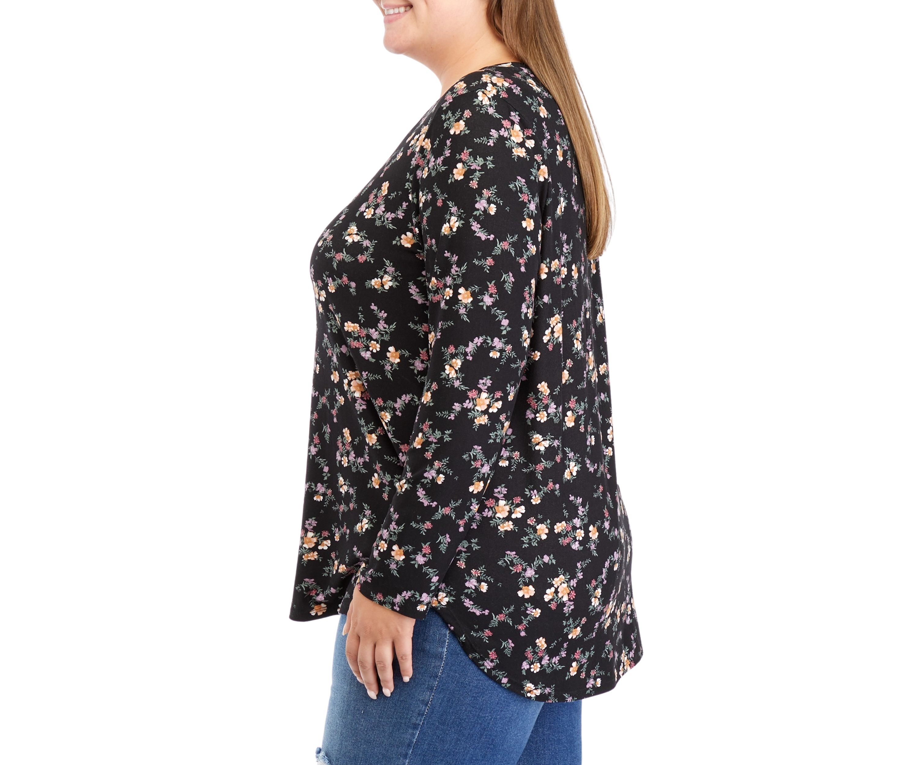 Plus Size Long Sleeve Yummy T-Shirt