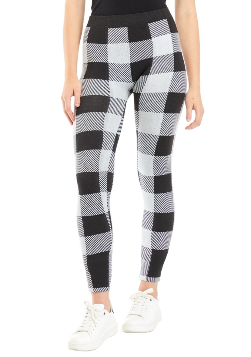 Juniors Jacquard Fleece Leggings