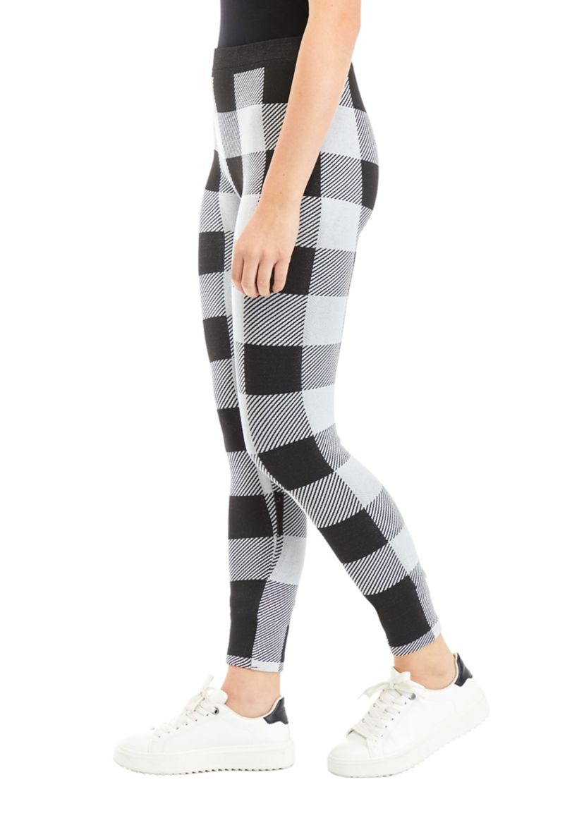Juniors Jacquard Fleece Leggings