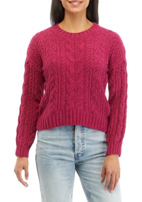 Sanctuary Clothing Womens Chenille Pullover Sweater, Red, X-Small :  : Clothing, Shoes & Accessories