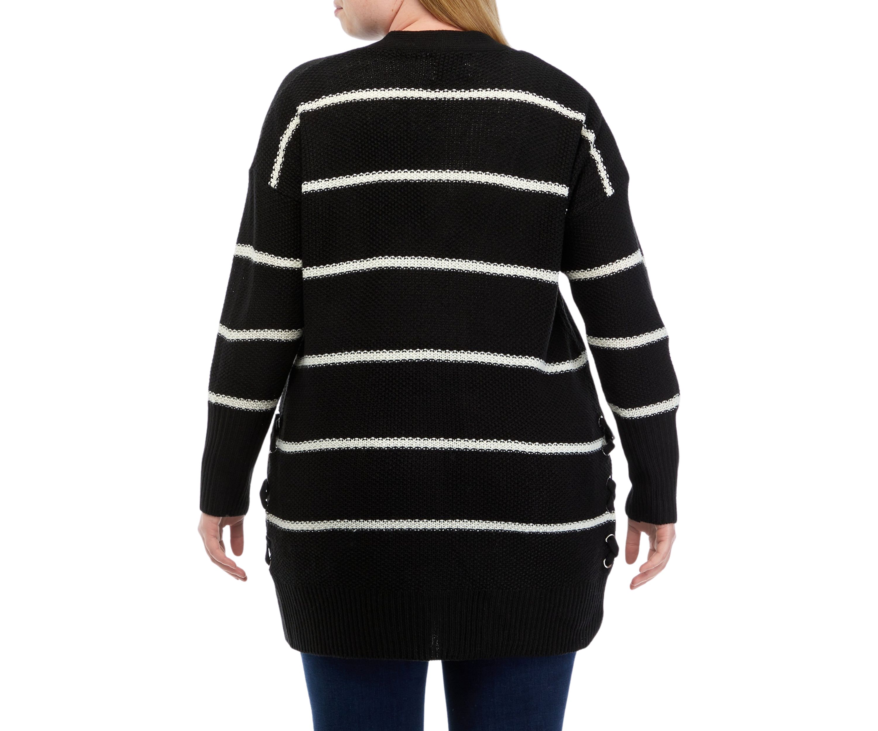 Plus Size Long Sleeve Duster Cardigan