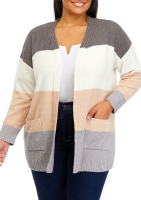 Juniors' Plus Size Cardigans, Hoodies & Sweaters