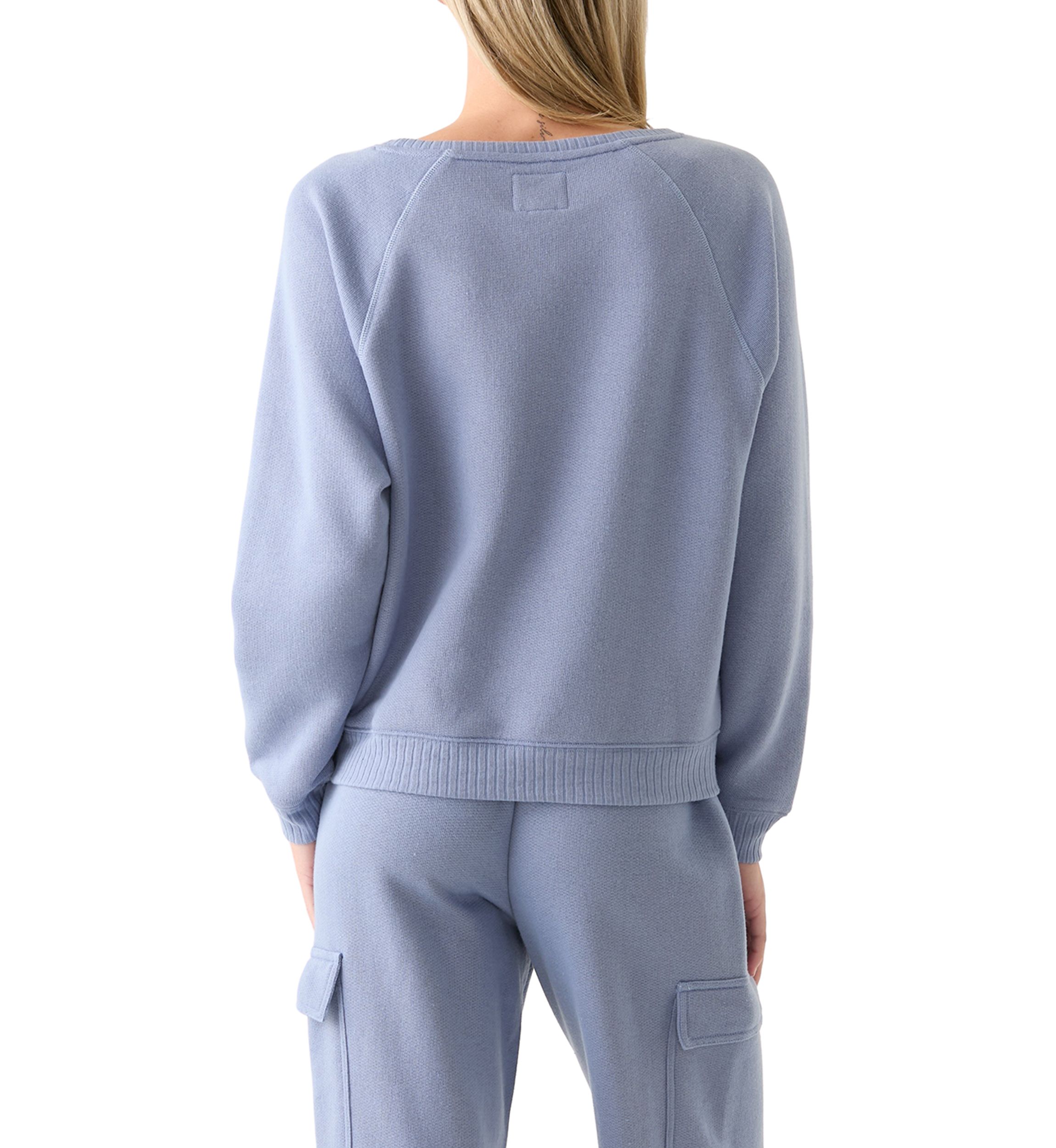 Womens Super Chill French Terry Crew Neck Sweatshirt