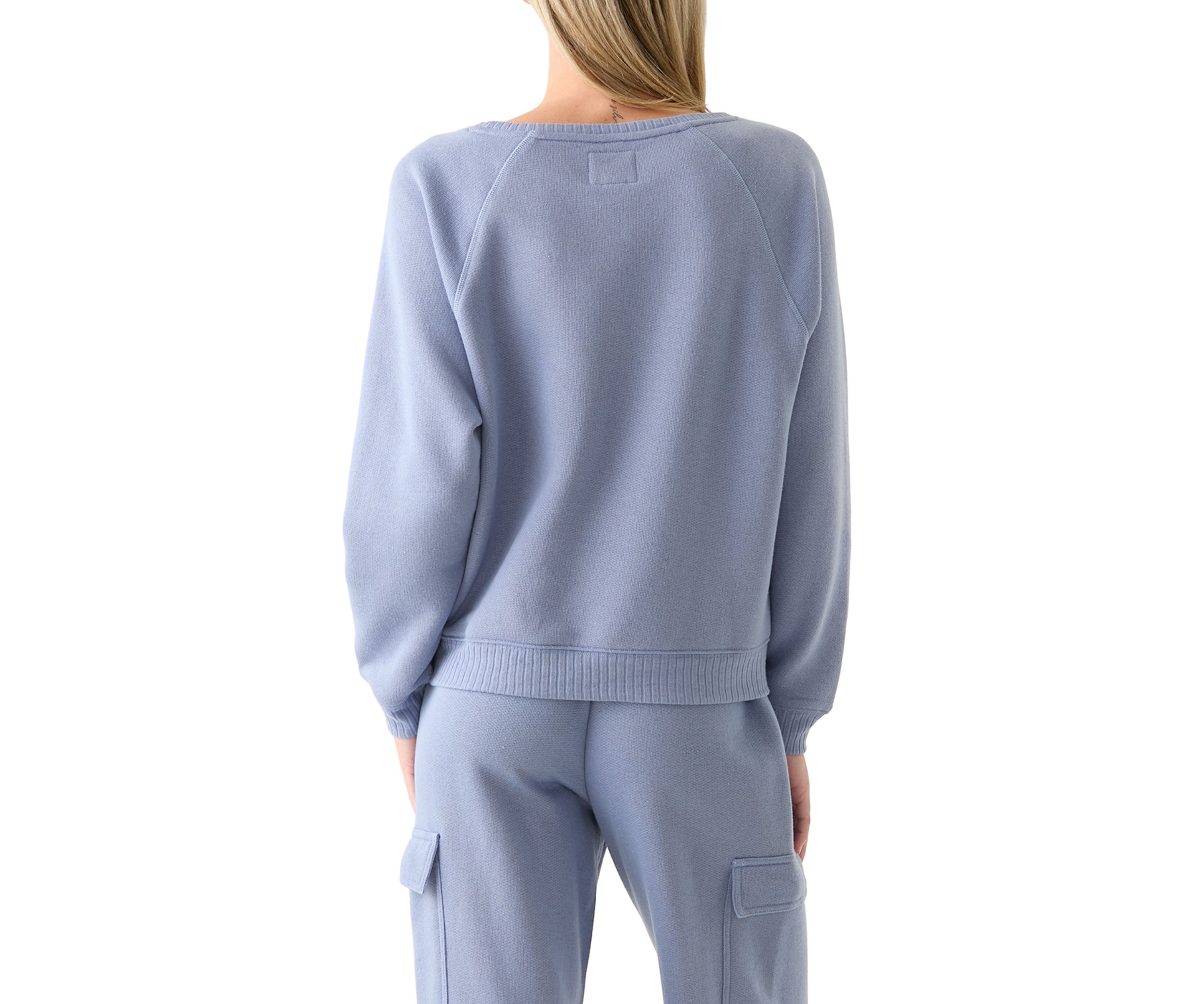 Womens Super Chill French Terry Crew Neck Sweatshirt