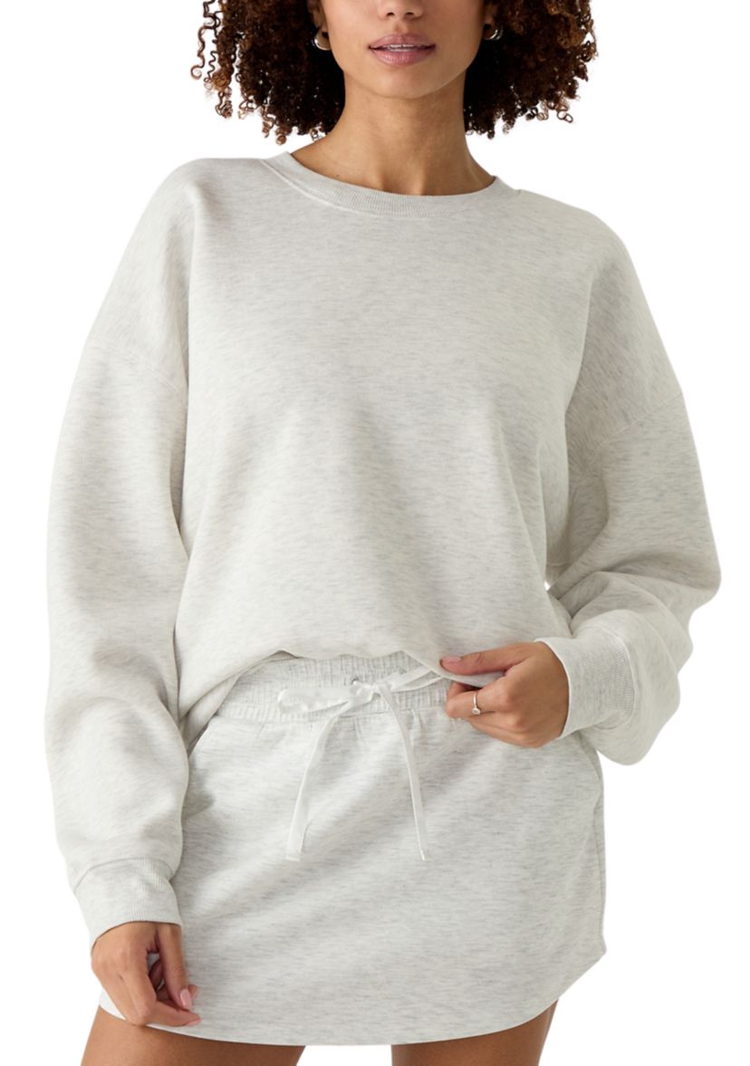 Womens Drop Shoulder Pullover