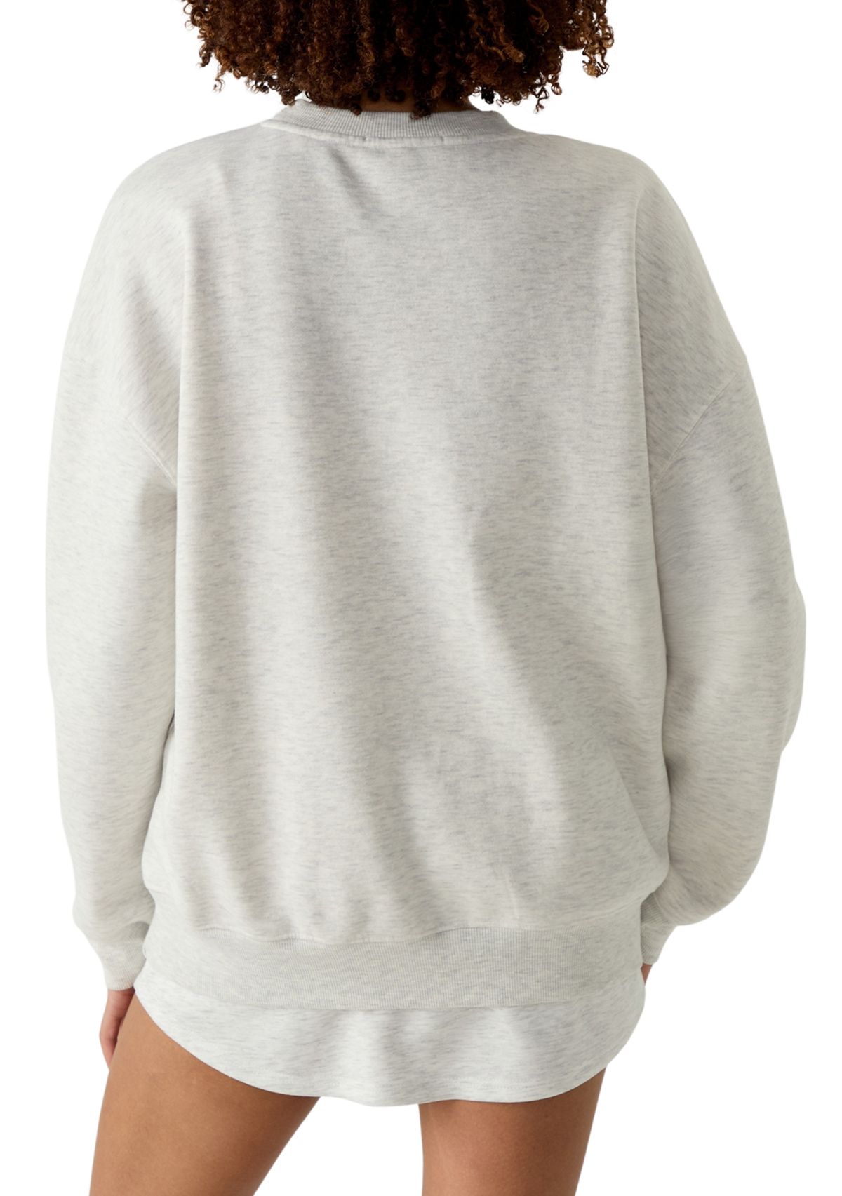 Womens Drop Shoulder Pullover