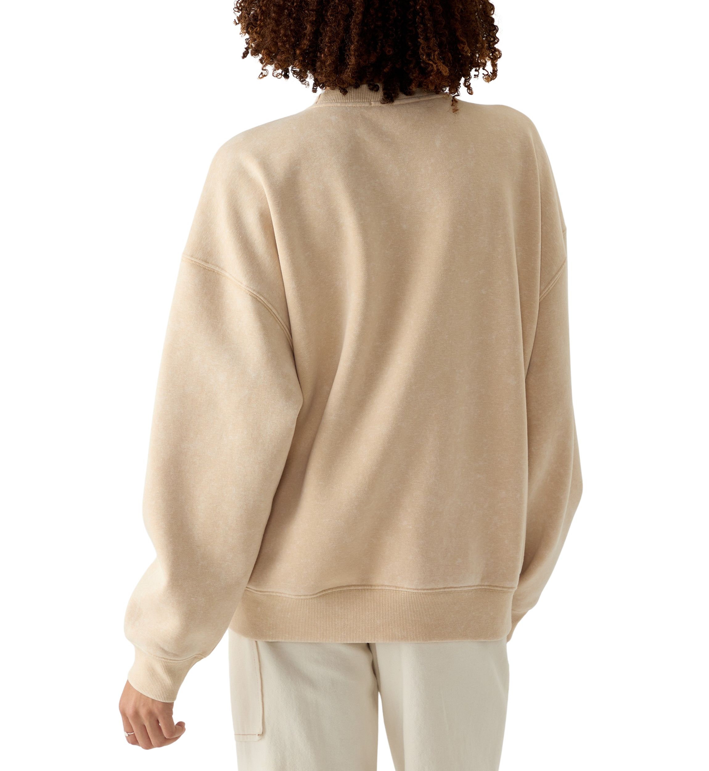 Womens Drop Shoulder Pullover
