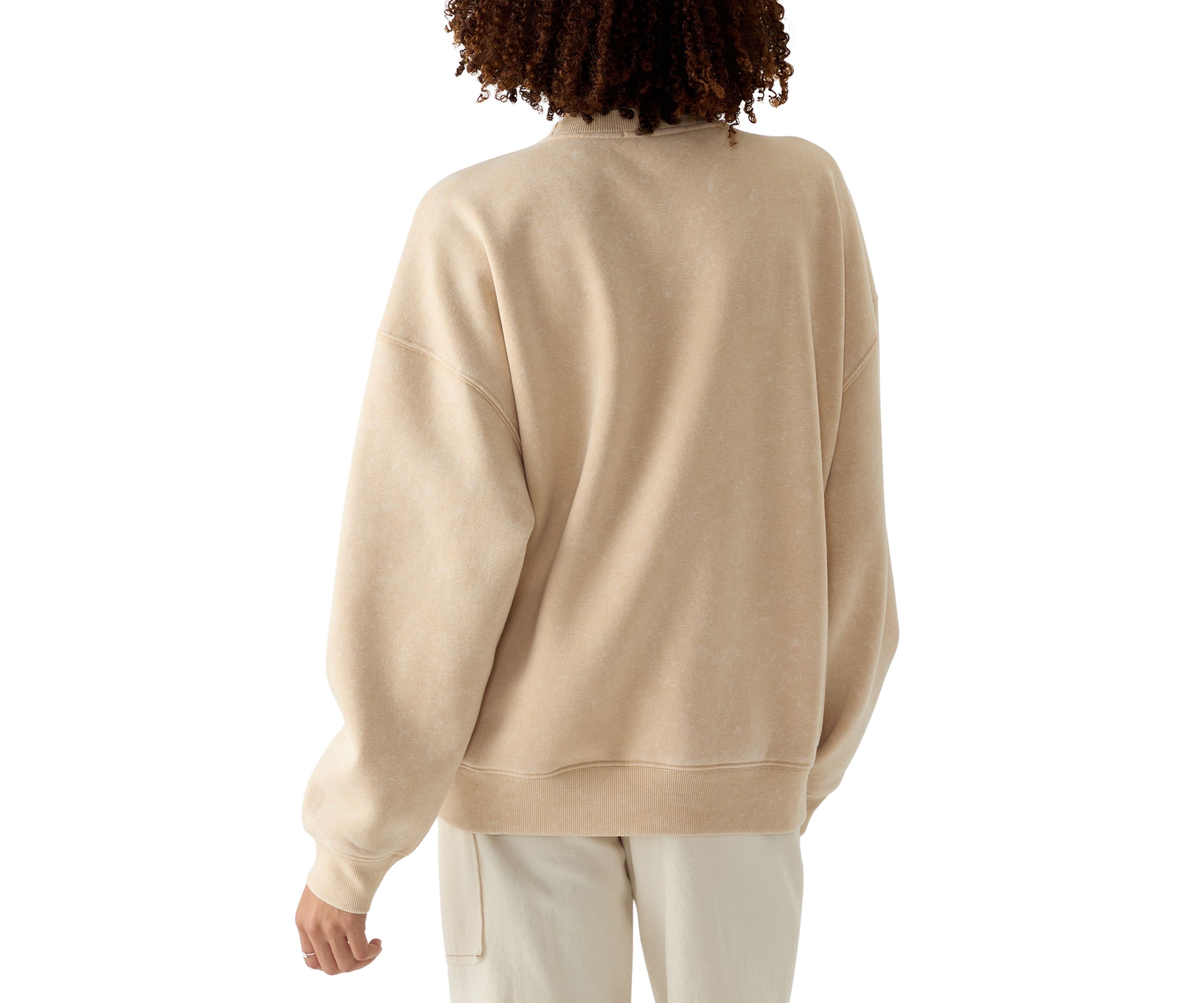 Womens Drop Shoulder Pullover