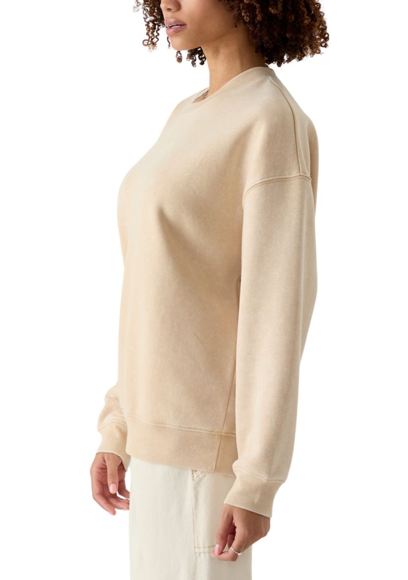 Womens Drop Shoulder Pullover