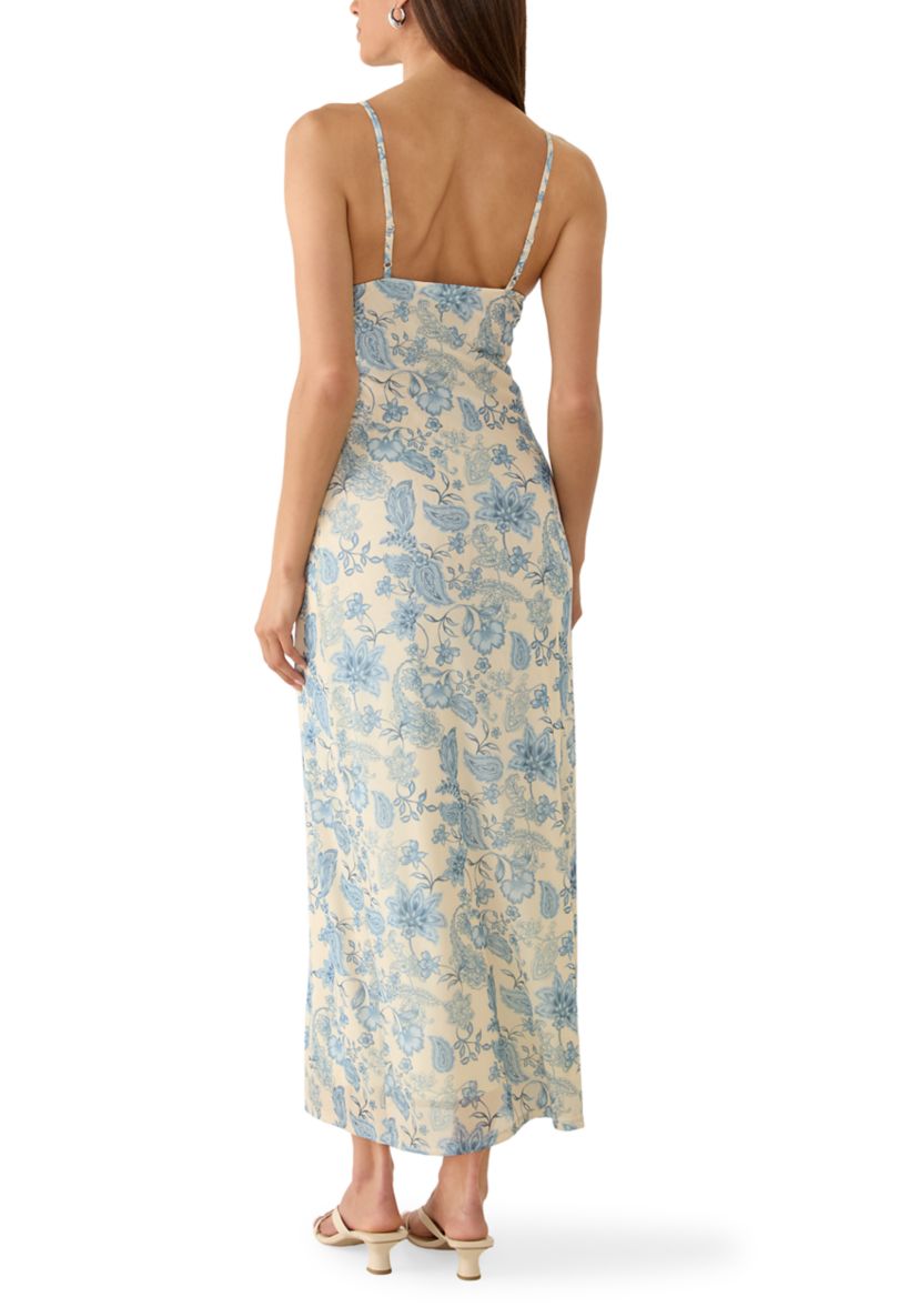 sachin and babi light blue dress Empire Waist Maxi Dresses main image 0