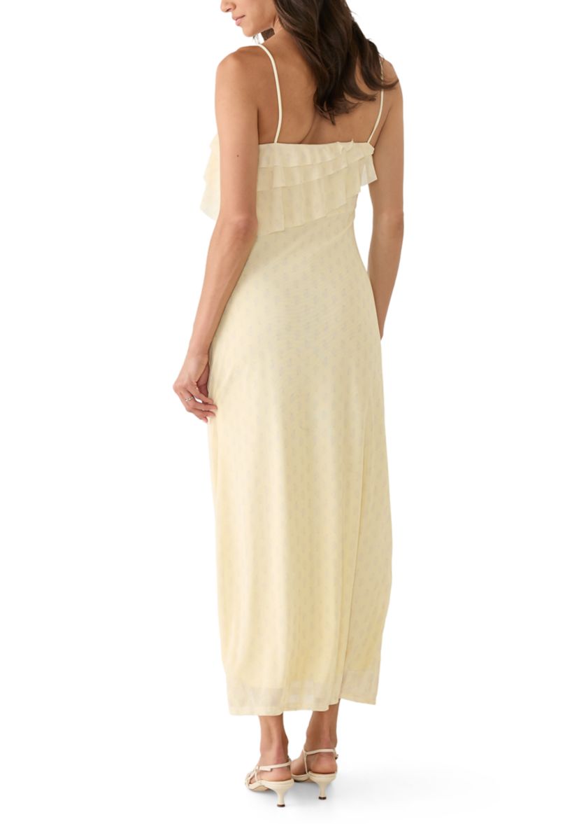 empire waist designer dresses Pink Rose Women's Dress with Ruffle Trim, Large empire waist vs a line from everyday to party Size:2XLARGE The Iggy Saffron Bleu wedding guest black maxi dress
