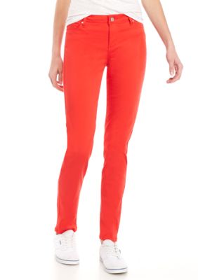 Celebrity Pink Junior S Mid Rise Color Skinny Jeans Belk
