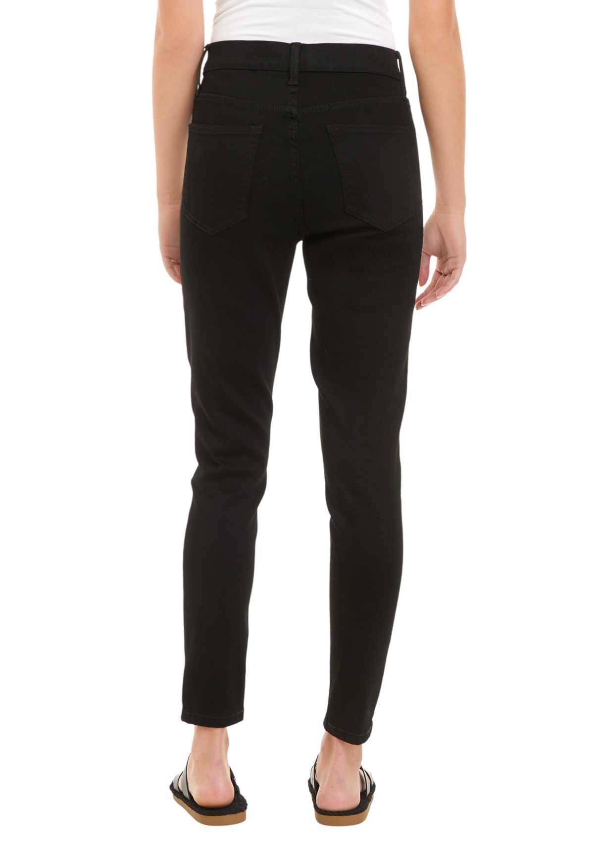 Juniors High Rise 5 Pocket Skinny Jeans 