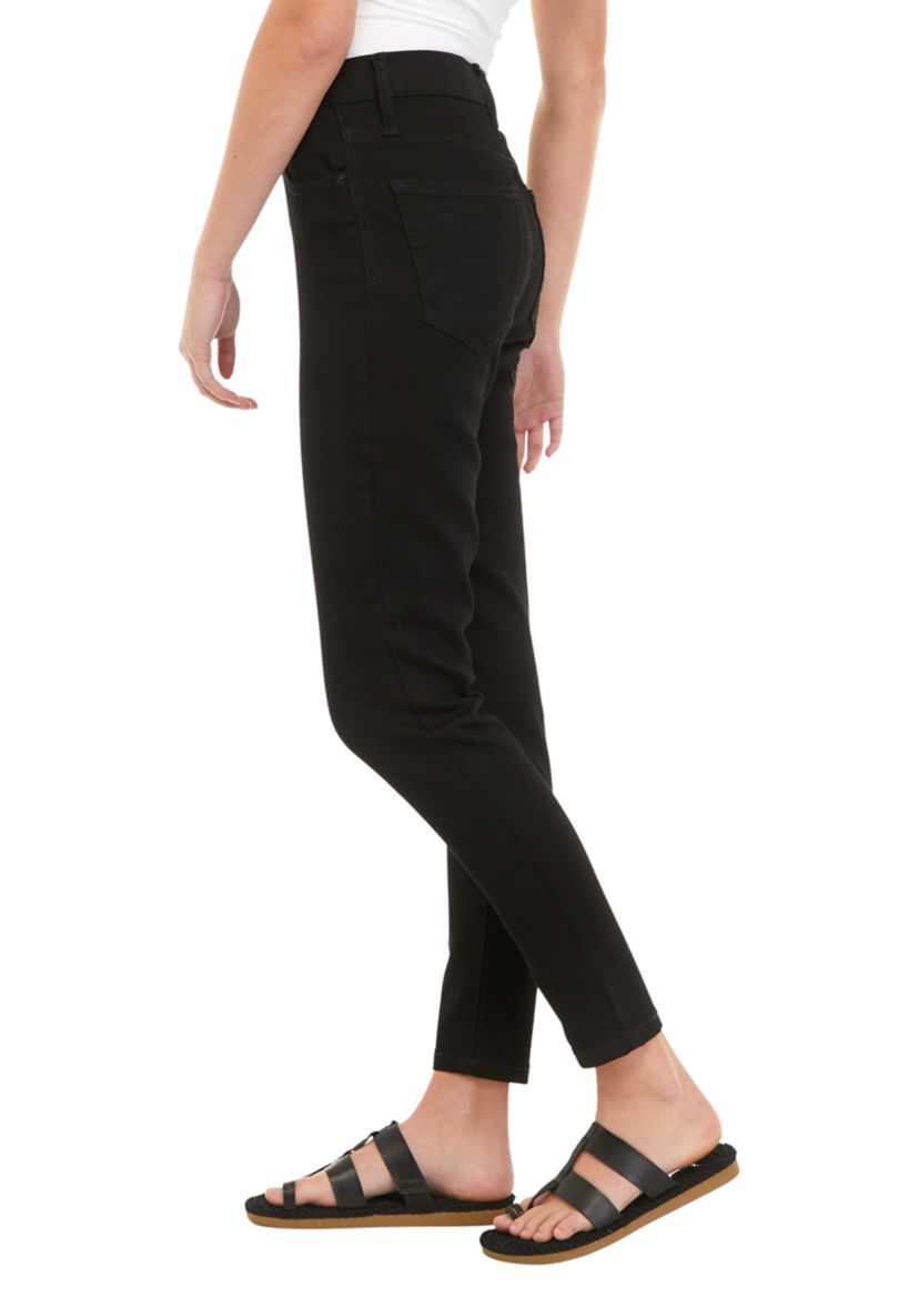 Juniors High Rise 5 Pocket Skinny Jeans 