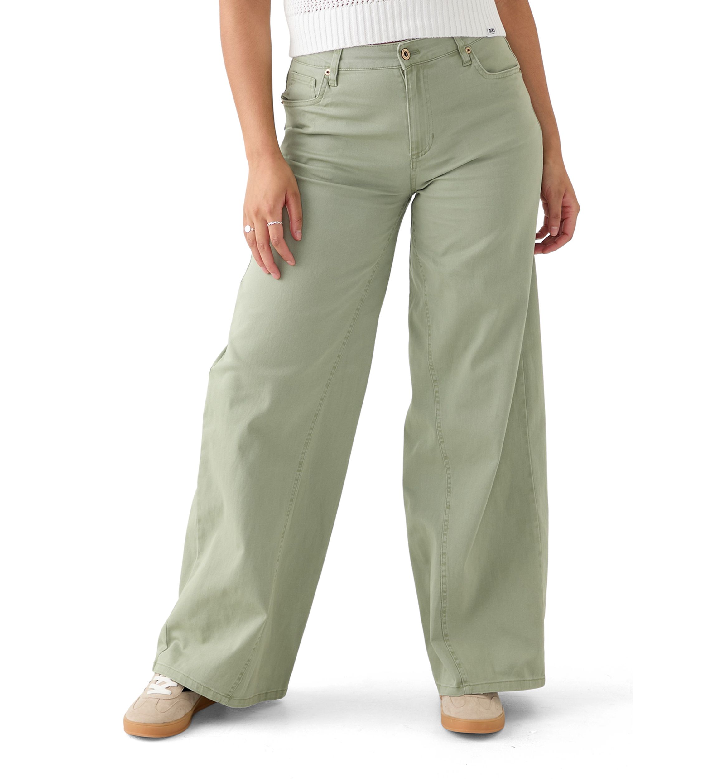 Womens Slouchy Wide Leg Pants