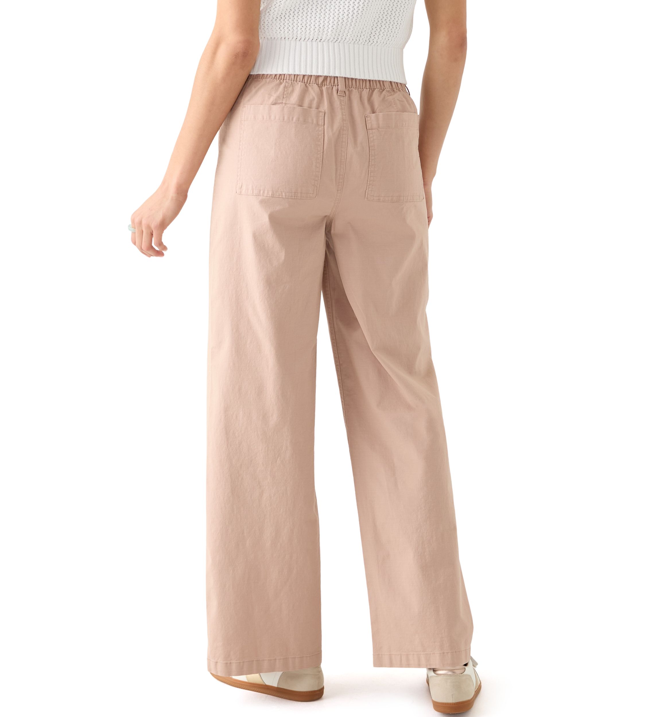 Womens Cargo Wide Leg Pants