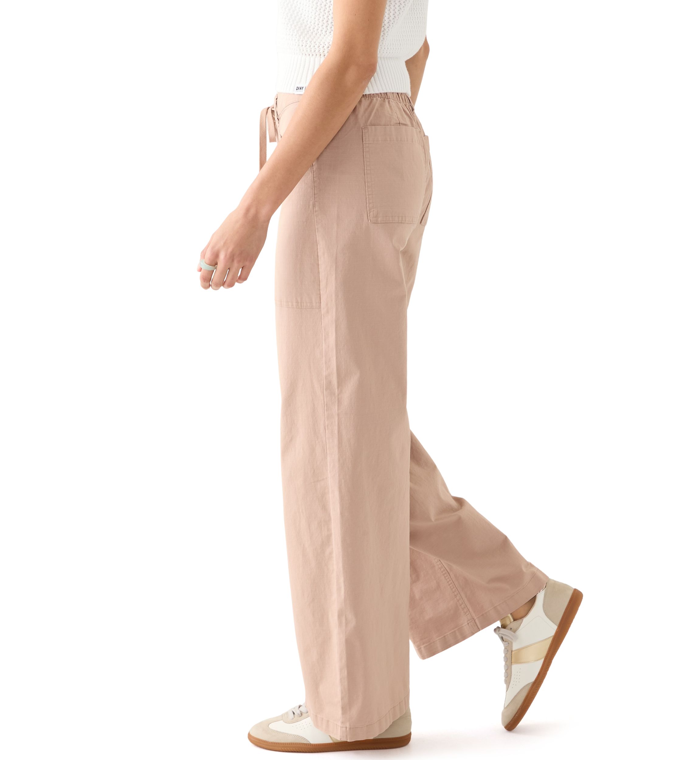 Womens Cargo Wide Leg Pants