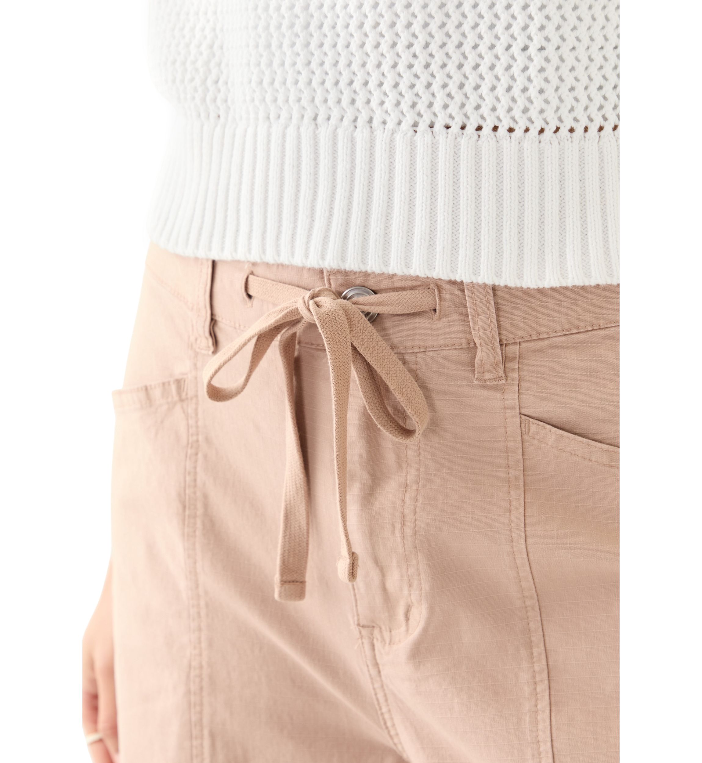 Womens Cargo Wide Leg Pants