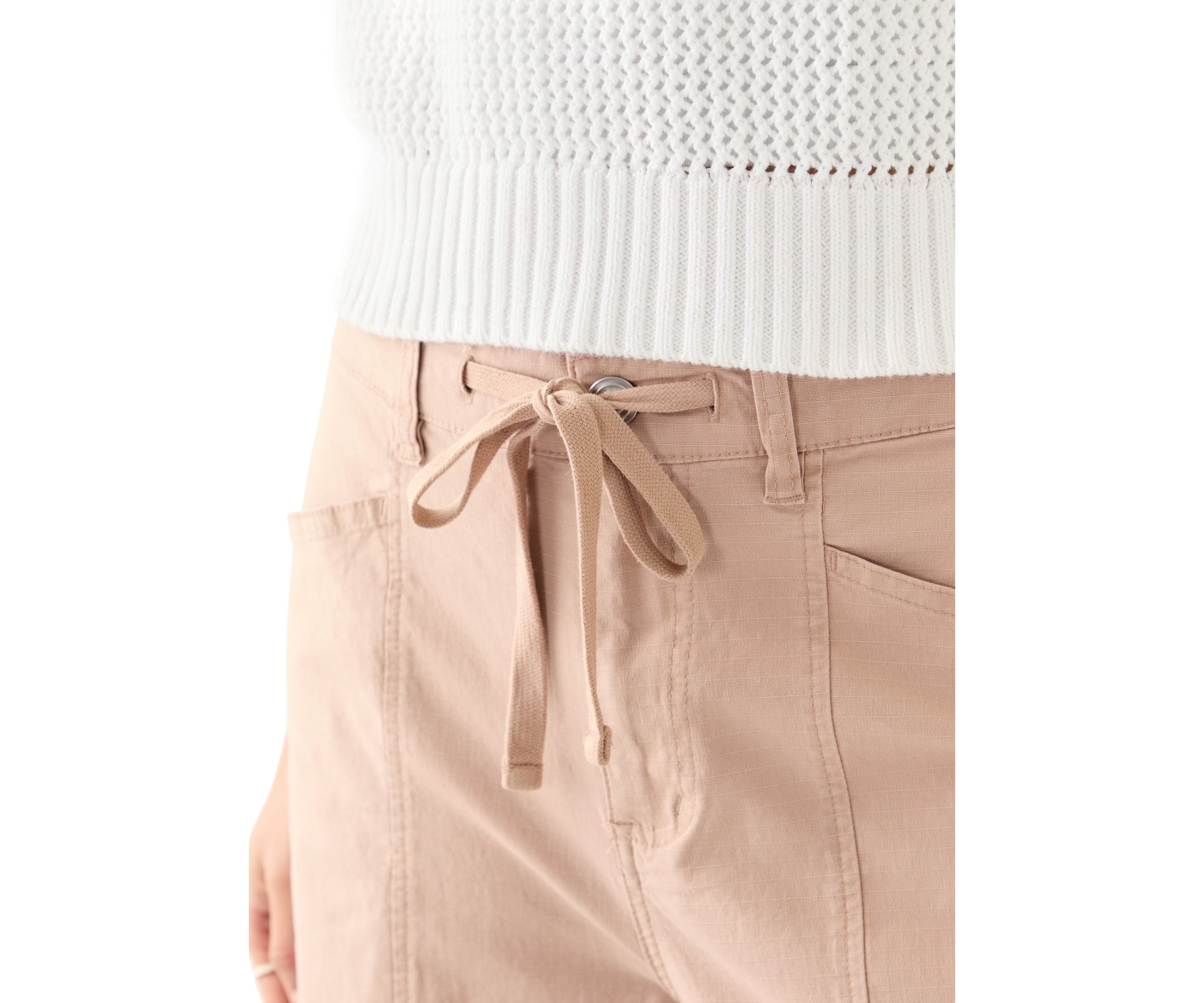 Womens Cargo Wide Leg Pants