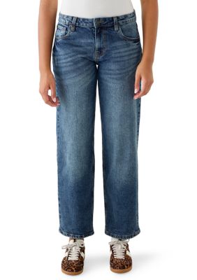 Celebrity Pink Women's Wide-Leg High Rise Jeans, 1