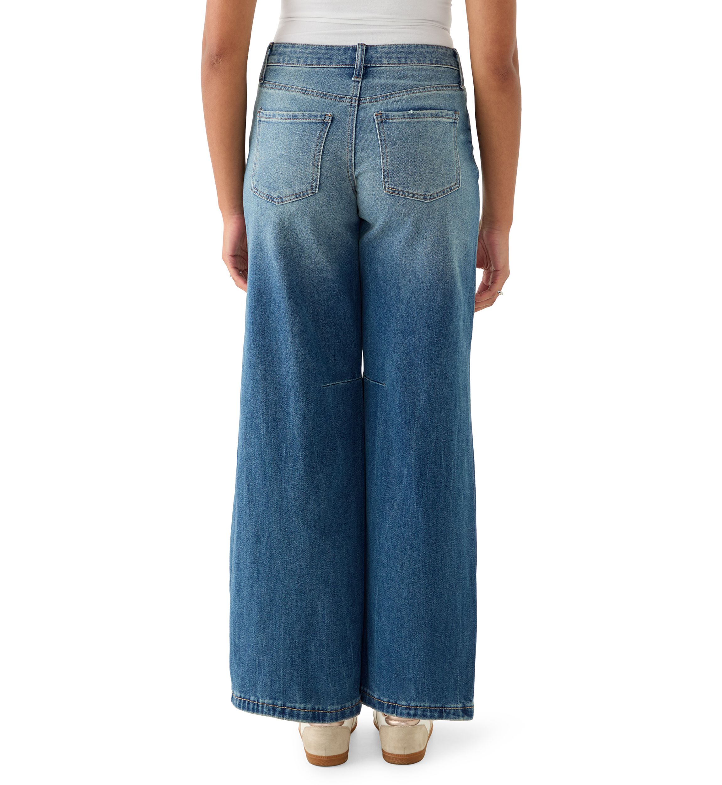 Womens Baggy Balloon Jeans