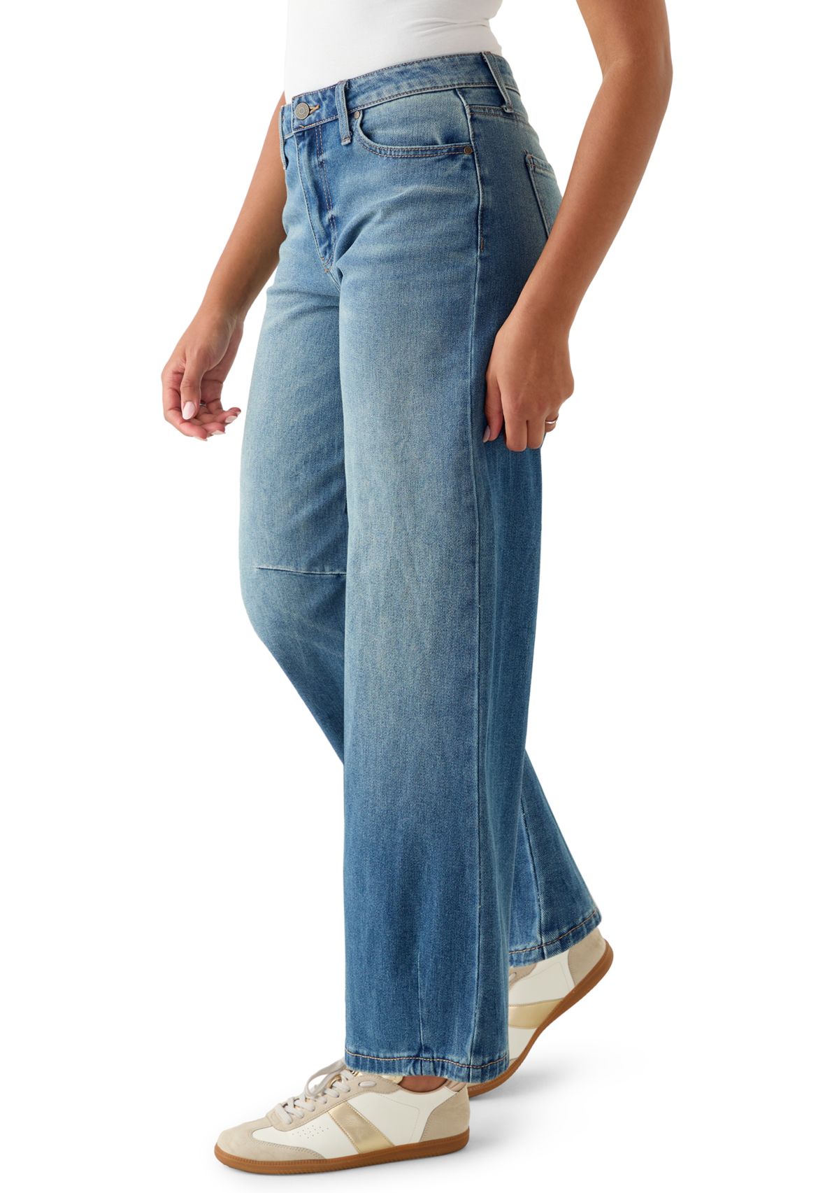 Womens Baggy Balloon Jeans
