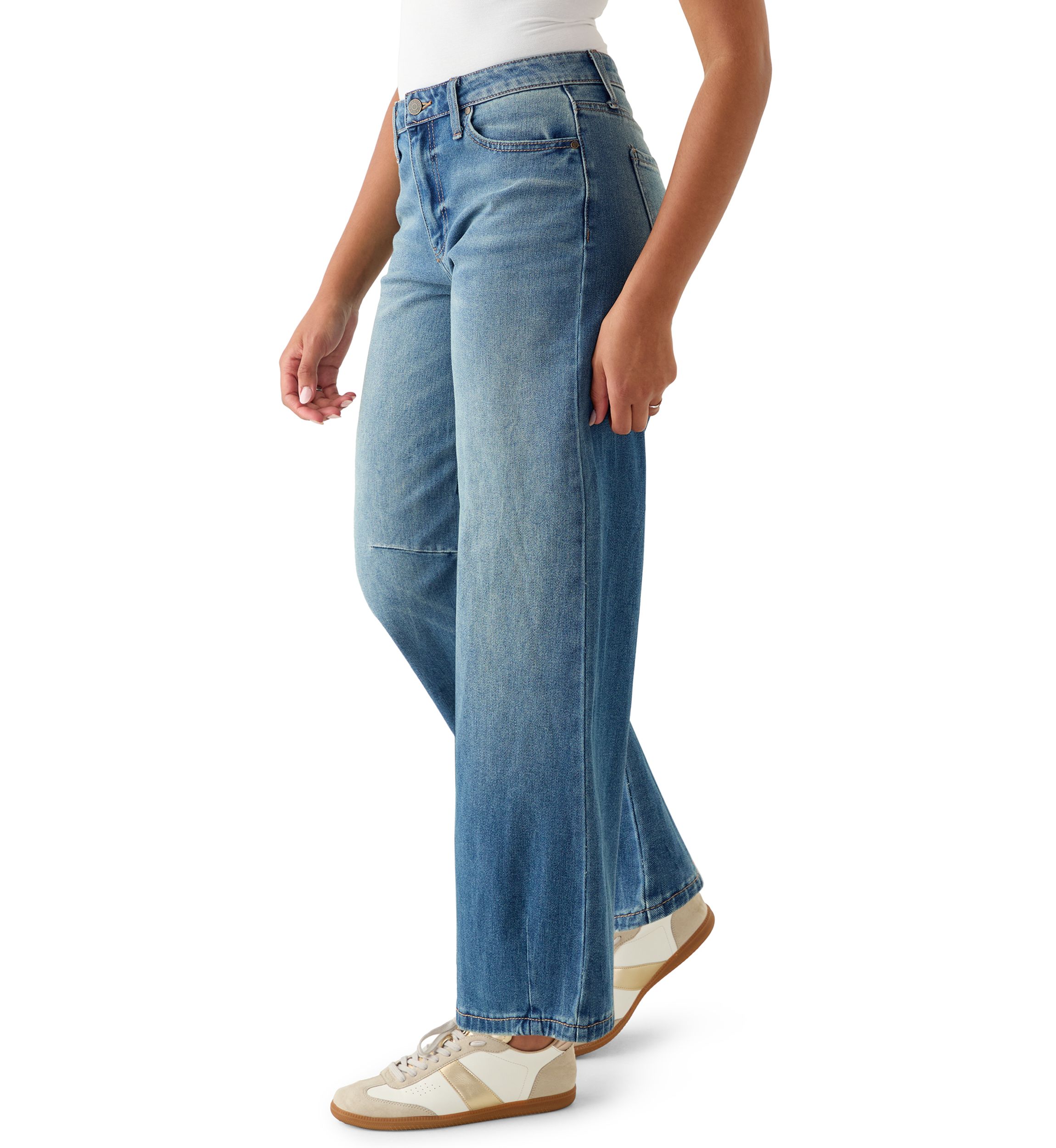 Womens Baggy Balloon Jeans