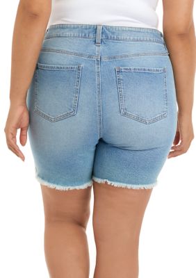 Celebrity pink plus size hot sale shorts