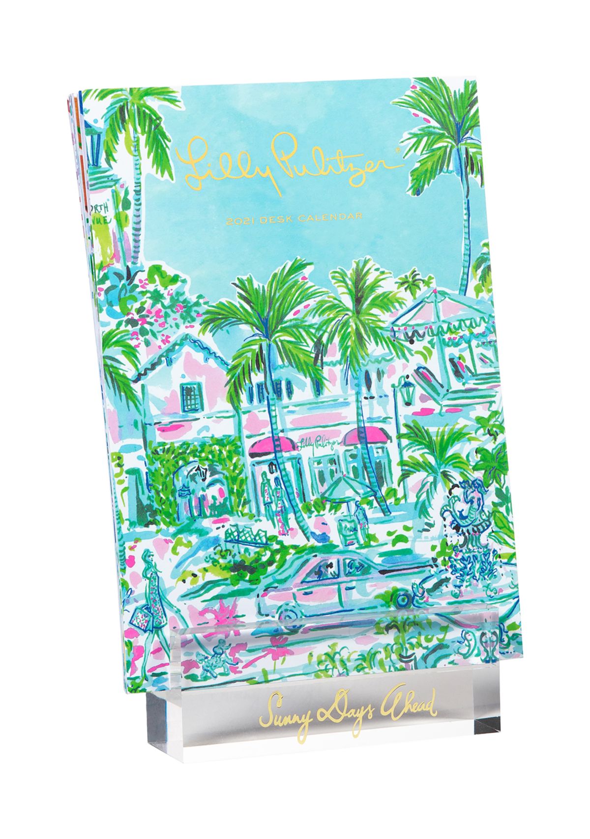 Sunny Days Ahead Desk Calendar