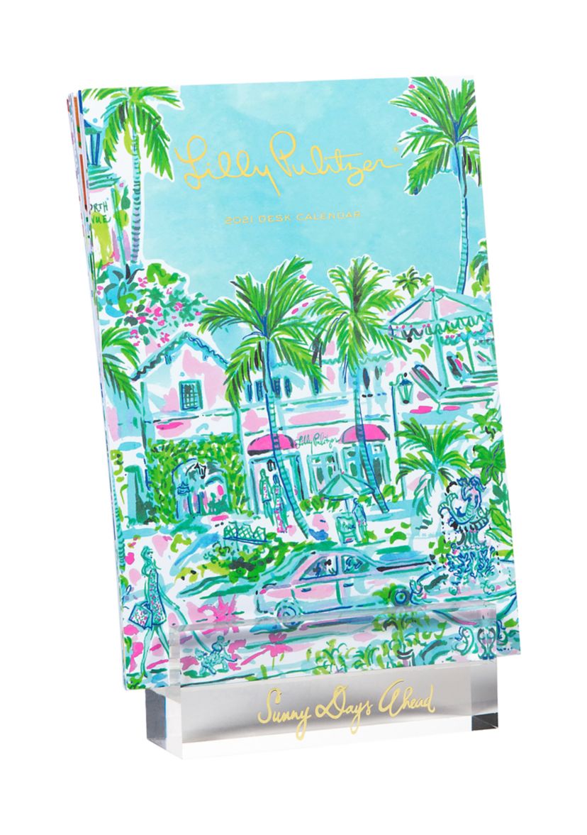 Sunny Days Ahead Desk Calendar