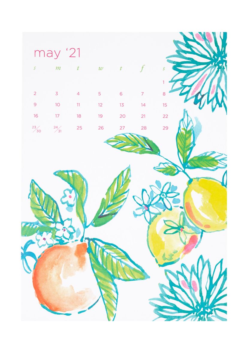Sunny Days Ahead Desk Calendar