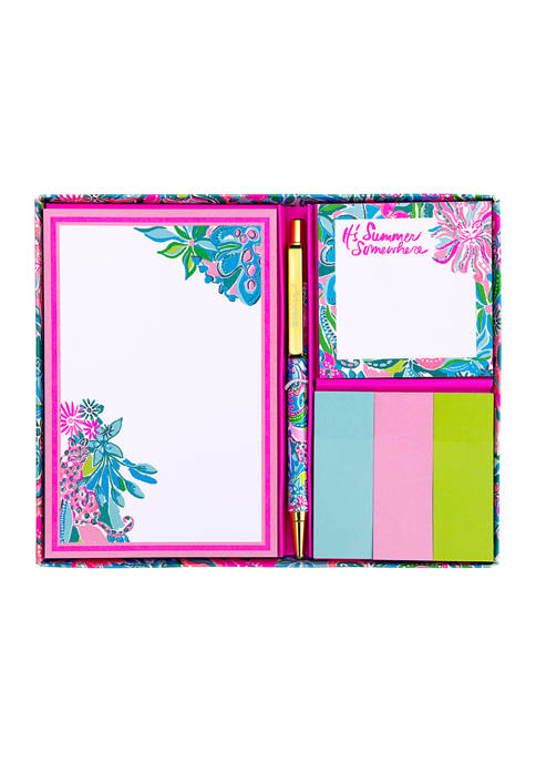 Lilly Pulitzer® Golden Hour 6 Piece Notes Set