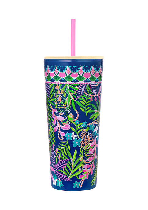 Lilly Pulitzer® Tumbler with Straw, How You Like